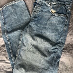 Zara Relaxed Fit Blue Jeans